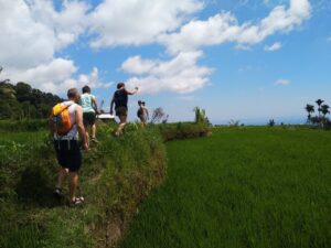 trekking route