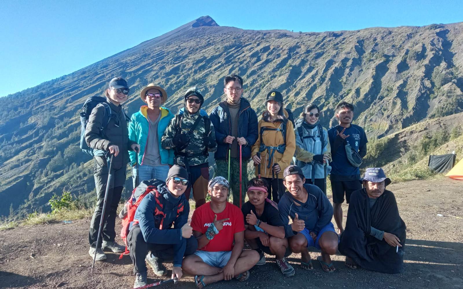 rinjani campsite